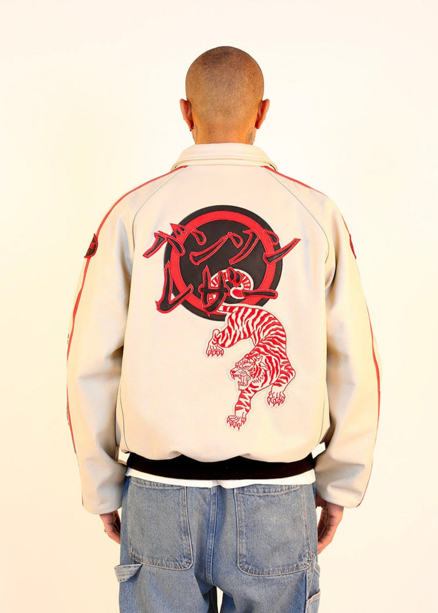 fiction tokyo ❤︎ Faux Leather Blouson ITEM,OUTER,LEATHER JACKET / COAT | PRESSING WEB SHOP