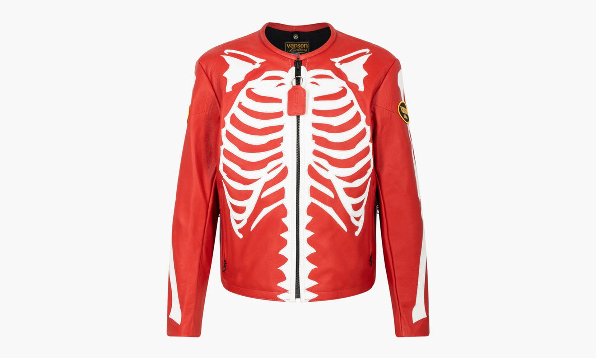 FG X VANSON LEATHERS RED BONE JACKET|4-12 WEEKS PRODUCTION