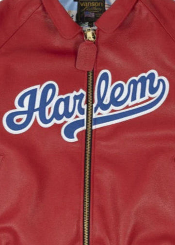 FLY GEENIUS X VANSON | BOMBER JACKET | HARLEM - RED