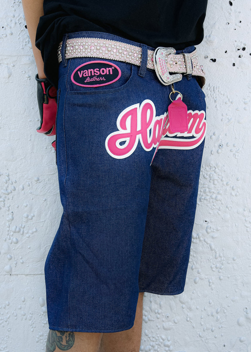 FLY GEENIUS X VANSON | DENIM SHORTS - HARLEM – FLYGEENIUS