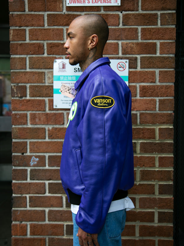 LIMITED VANSON LEATHERS | TOKYO BOMBER JACKET | 4-12 WEEKS PRODUCTION