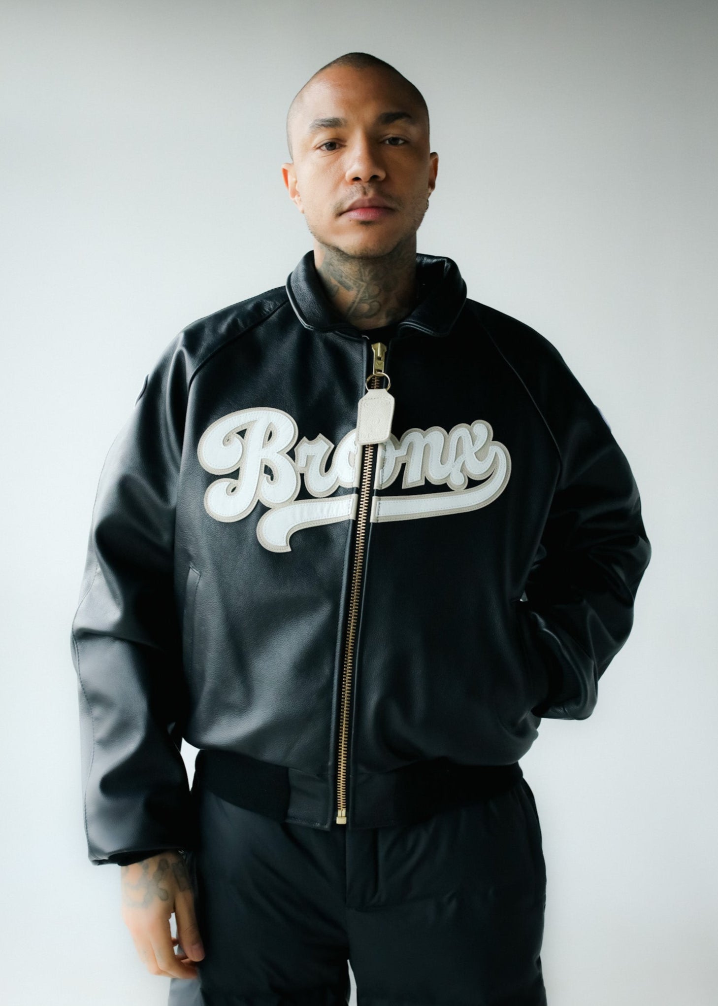 FLY GEENIUS X VANSON | BOMBER JACKET | BRONX - BLACK – FLYGEENIUS