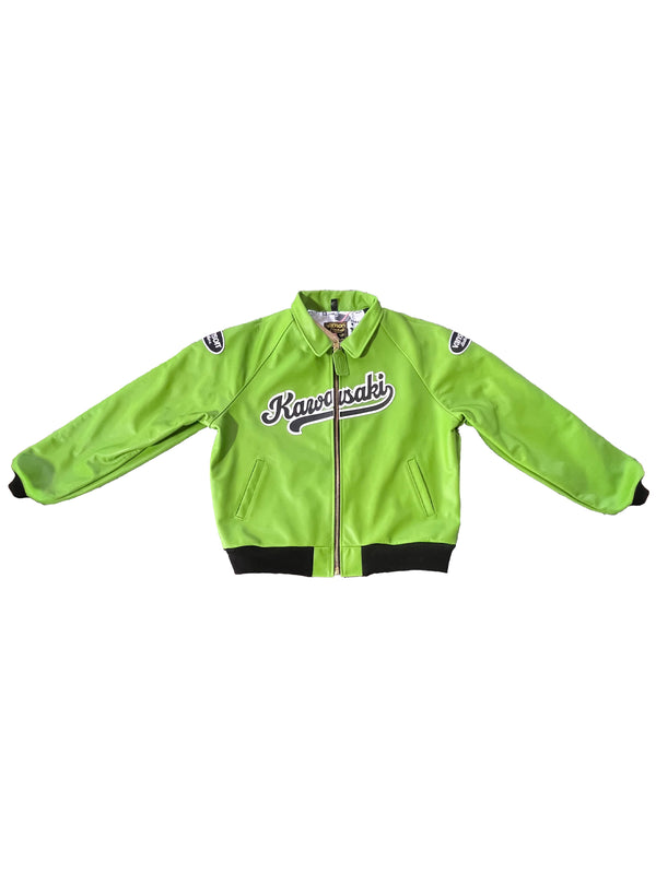 LIMITED VANSON LEATHERS | KAWASAKI BOMBER JACKET | 4-12 WEEKS PRODUCTION