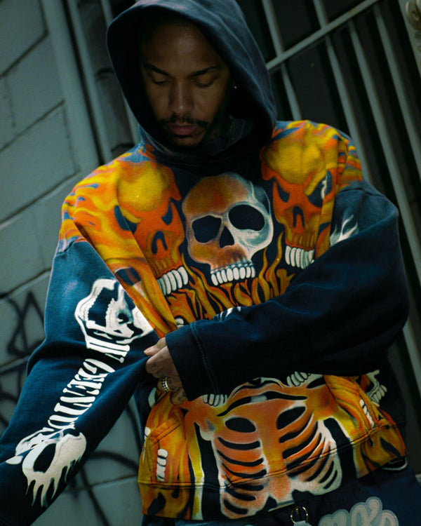 SKULLS HOODIE