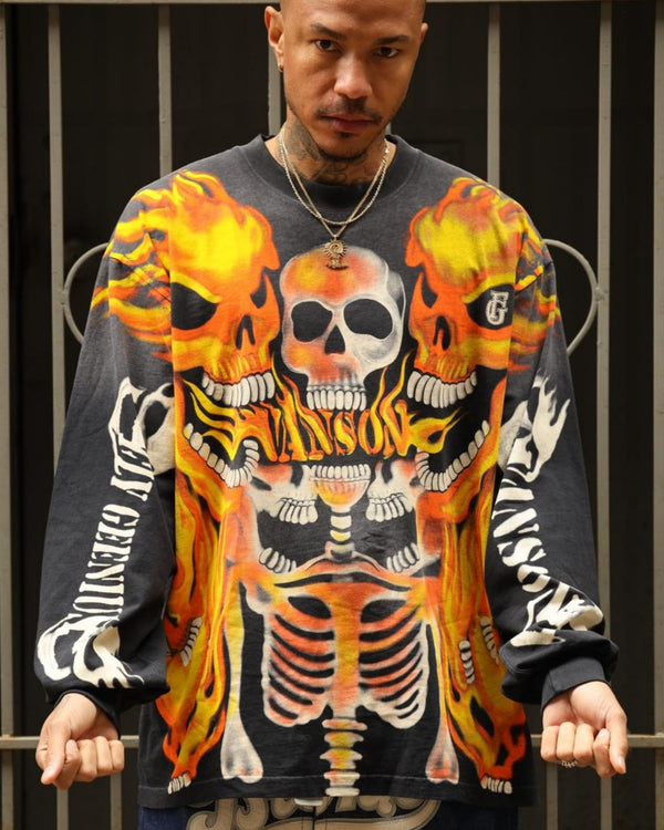 SKULLS LONG SLEEVE