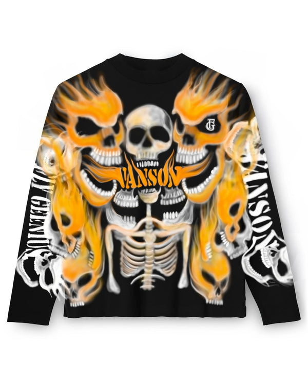 SKULLS LONG SLEEVE