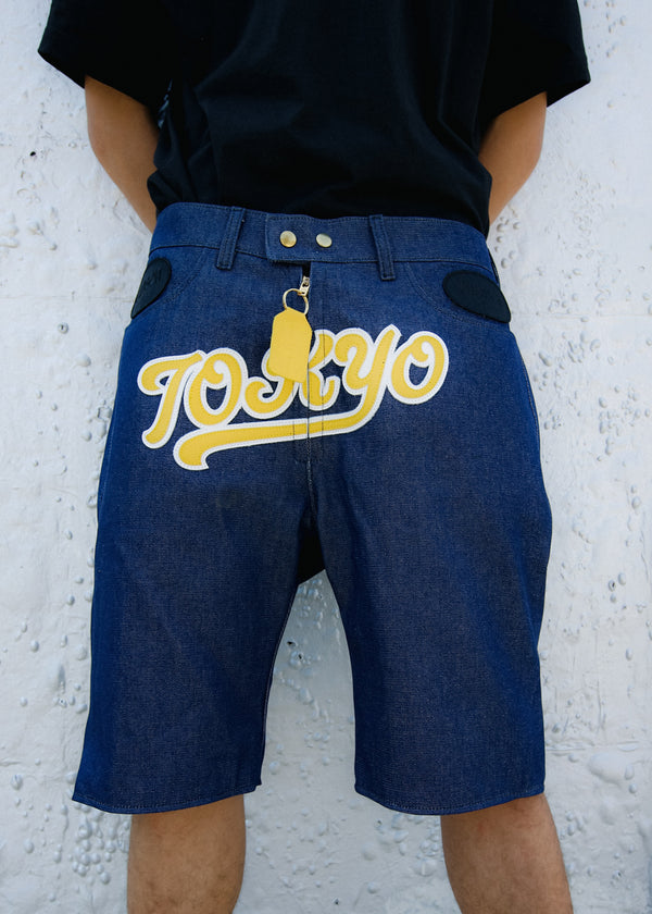 FLY GEENIUS X VANSON | DENIM SHORTS - TOKYO