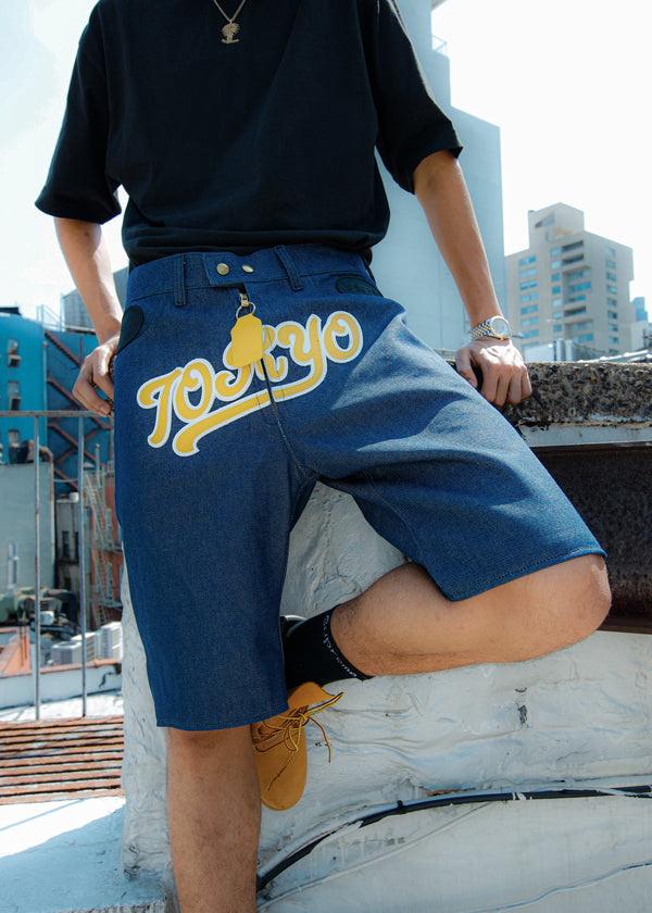 FLY GEENIUS X VANSON | DENIM SHORTS - TOKYO