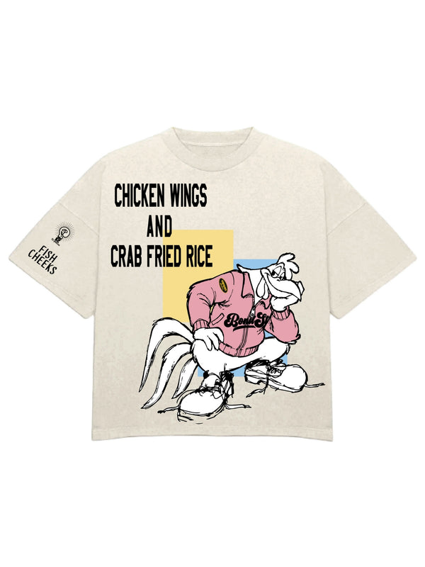 Fly Geenius x Fish Cheeks Chicken Wings Tee