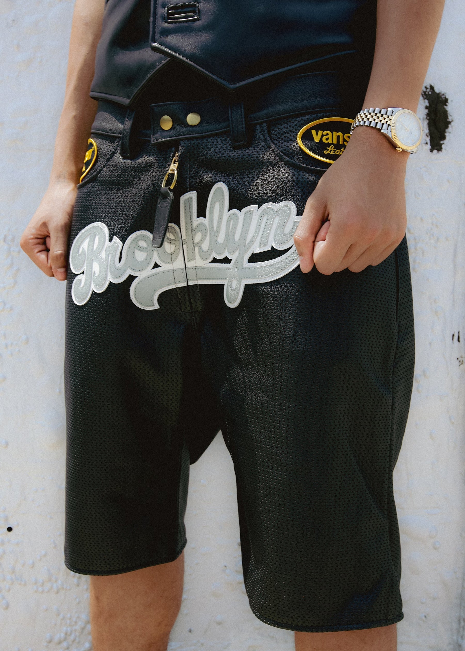 希少！Brooklyn シートポスト Φ29.8 short SEAT POST FLY GEENIUS X VANSON | LEATHER SHORTS | BROOKLYN - BLACK – FLYGEENIUS