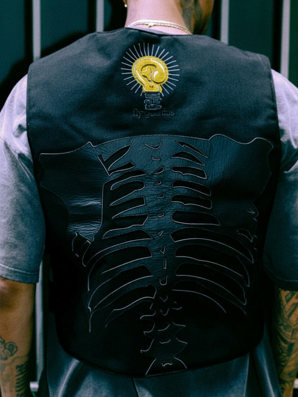 Fly Geenius × Vanson Skeleton Vest