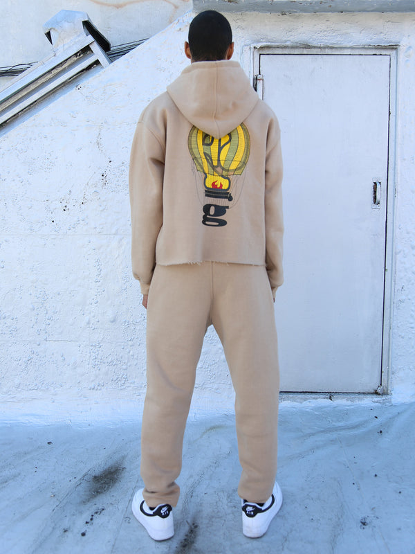 HOT AIR BALLON SWEAT SUIT | SAND