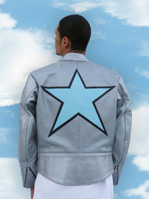 STAR MANX UNISEX JACKET | ALEALI MAY COLLABORATION | STEEL