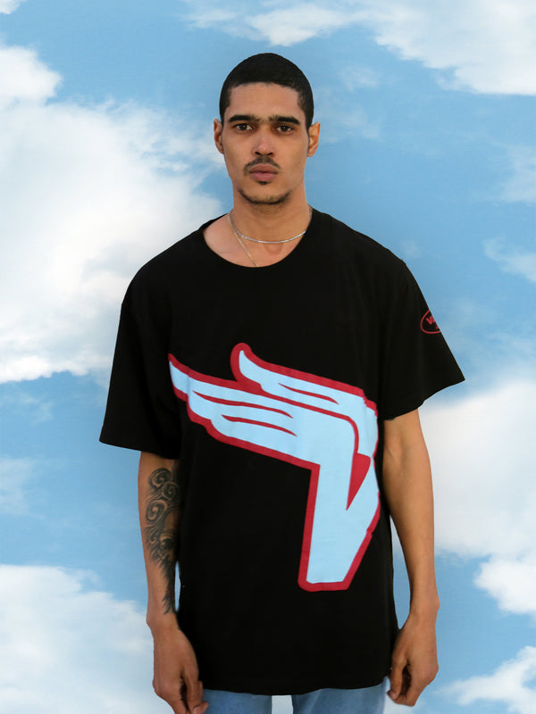 UNISEX ALEALI MAY COLLABORATION T SHIRT | BLACK