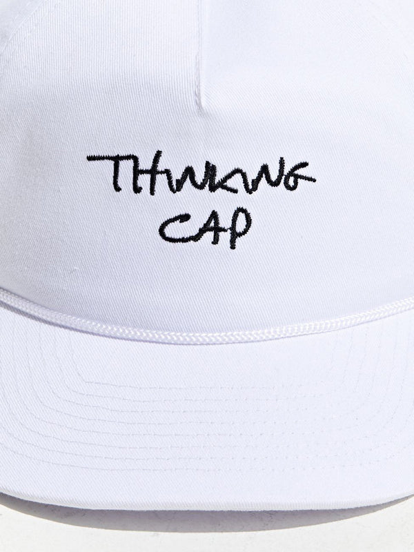 THINKING CAP VINTAGE HAT | WHITE