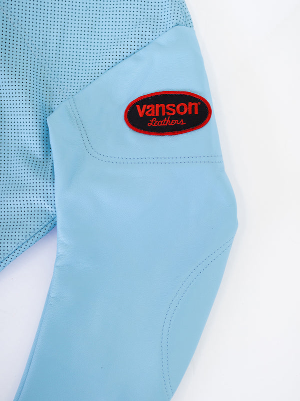 STAR MANX UNISEX JACKET | ALEALI MAY COLLABORATION | ICE BLUE