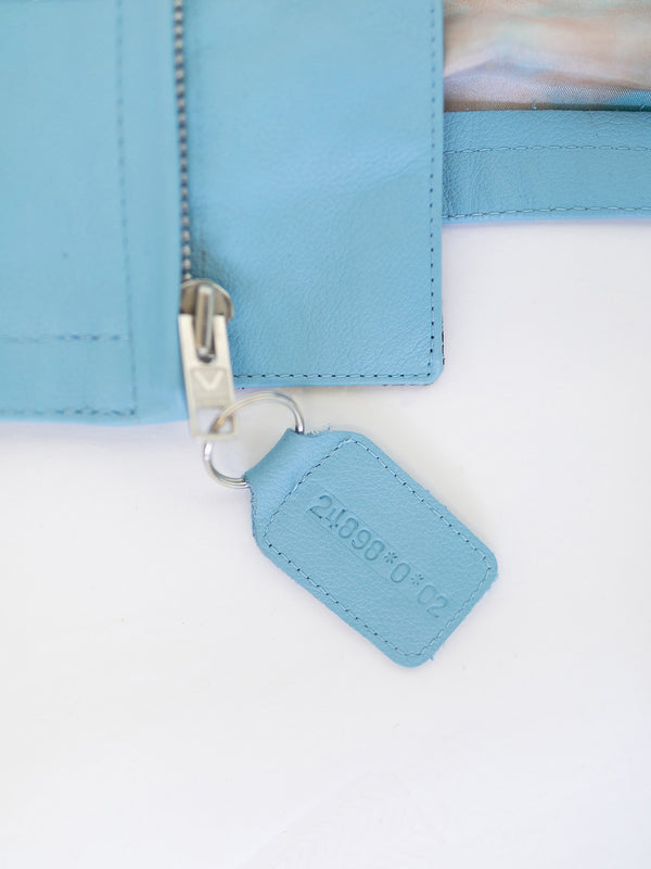 V WING UNISEX BART JACKET | ALEALI MAY COLLABORATION | ICE BLUE
