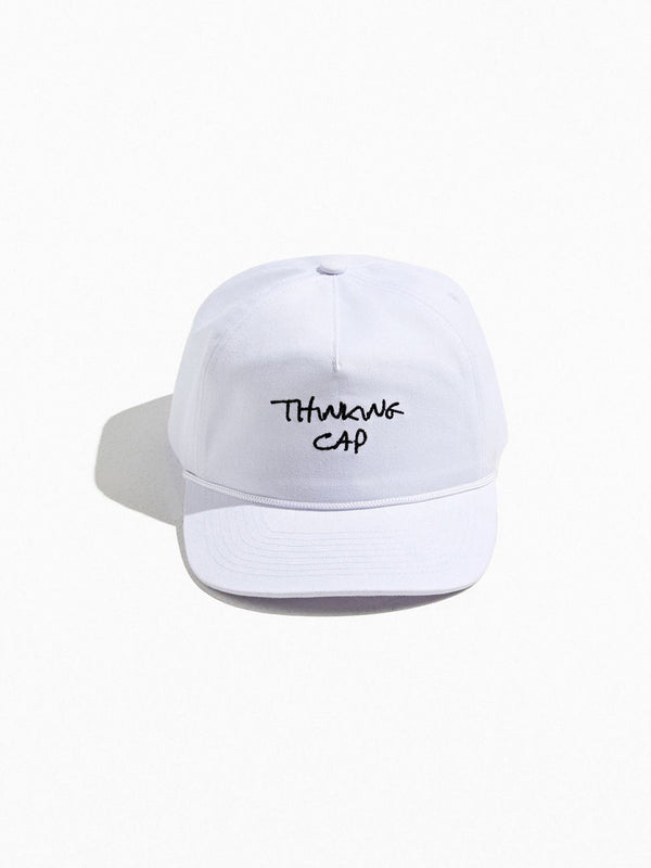 THINKING CAP VINTAGE HAT | WHITE