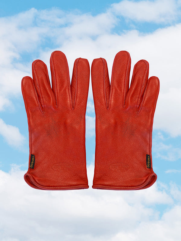 UNISEX BONE GLOVES | ALEALI MAY COLLABORATION | RED